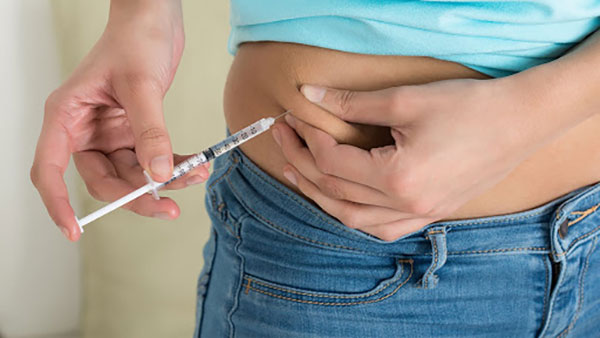 محل تزریق HCG