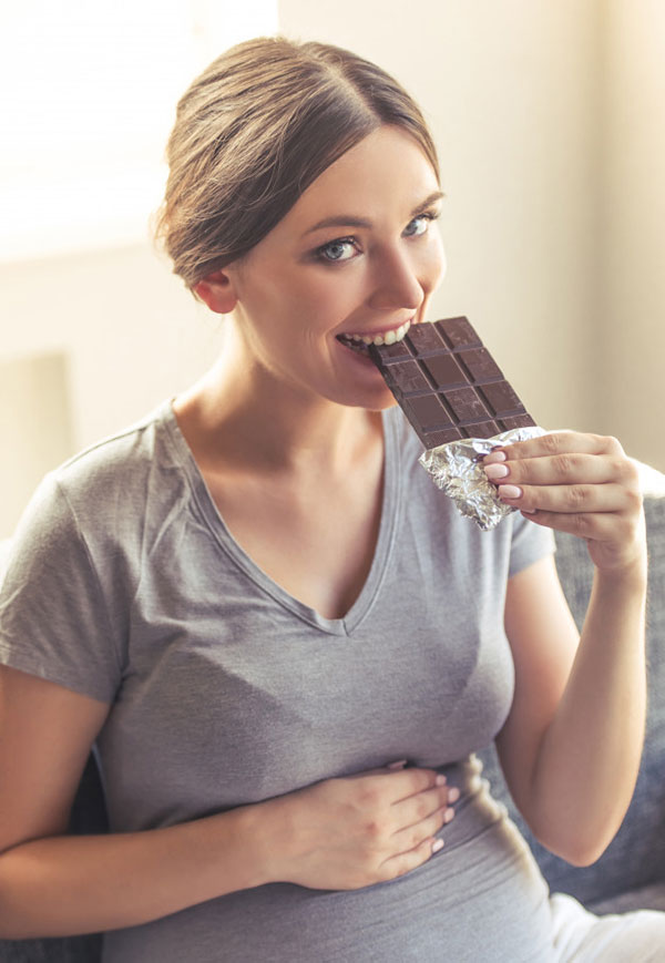 مصرف شکلات در بارداری
