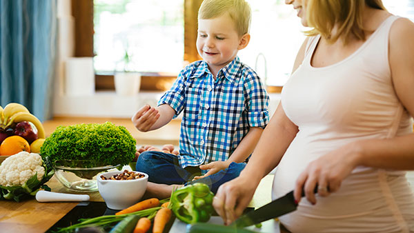 گیاهخواری در دوران بارداری